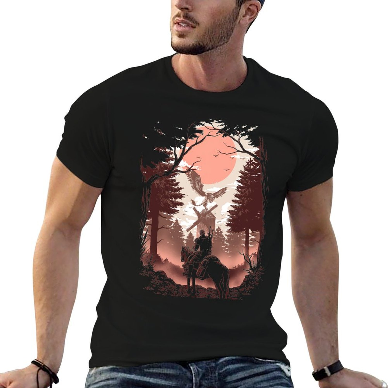 Wildman Hunting & Outdoor Linton'S Corner Silver Lakes - ワイルドハント Tシャツ アウトドアワーク用Tシャツ