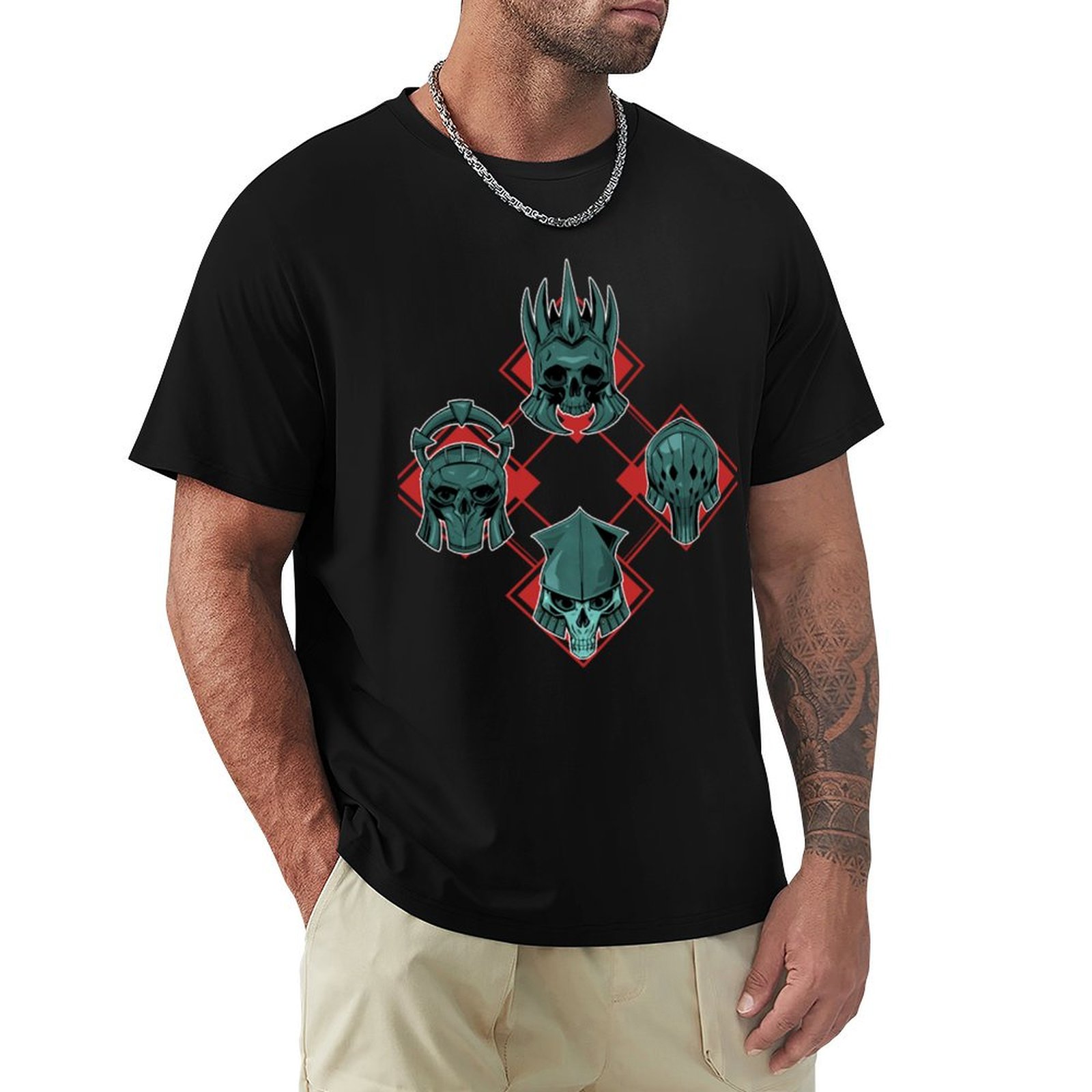 Wildman Hunting & Outdoor Linton'S Corner Silver Lakes - ワイルドハントTシャツ 快適なベーシッククルーネックTシャツ