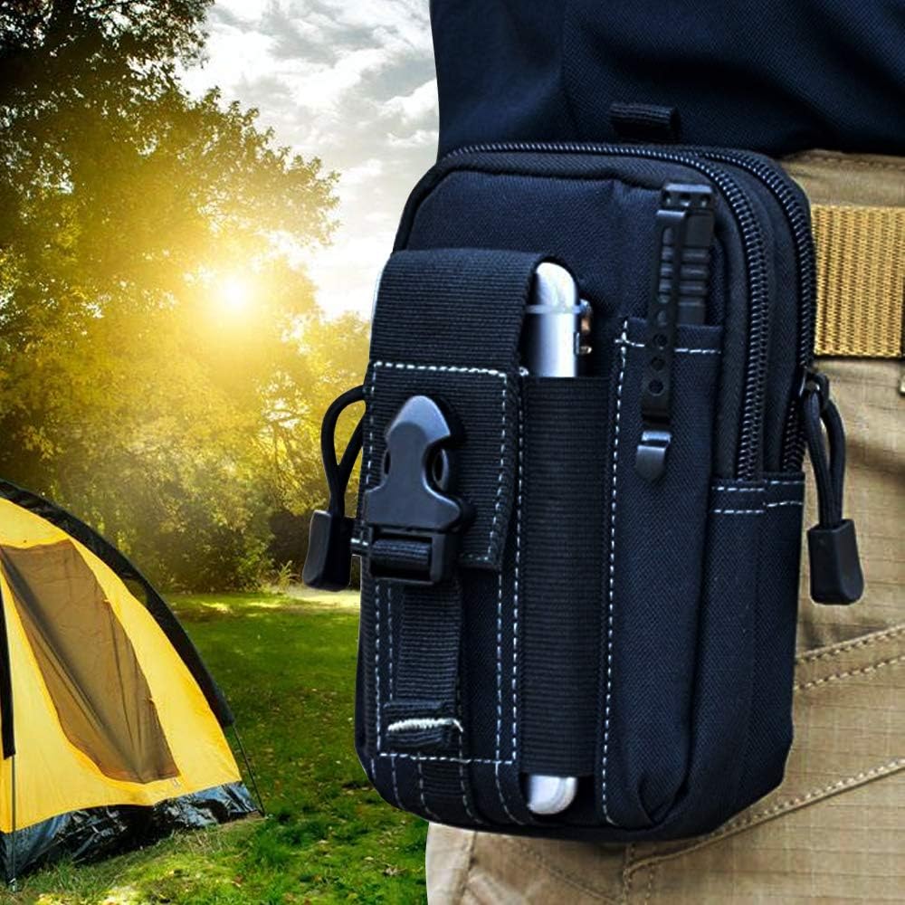 戦術的なモールベルトポーチ軍事ウエストバッグ EDC ツール - Outdoor Hunting Tools のレビューと価格