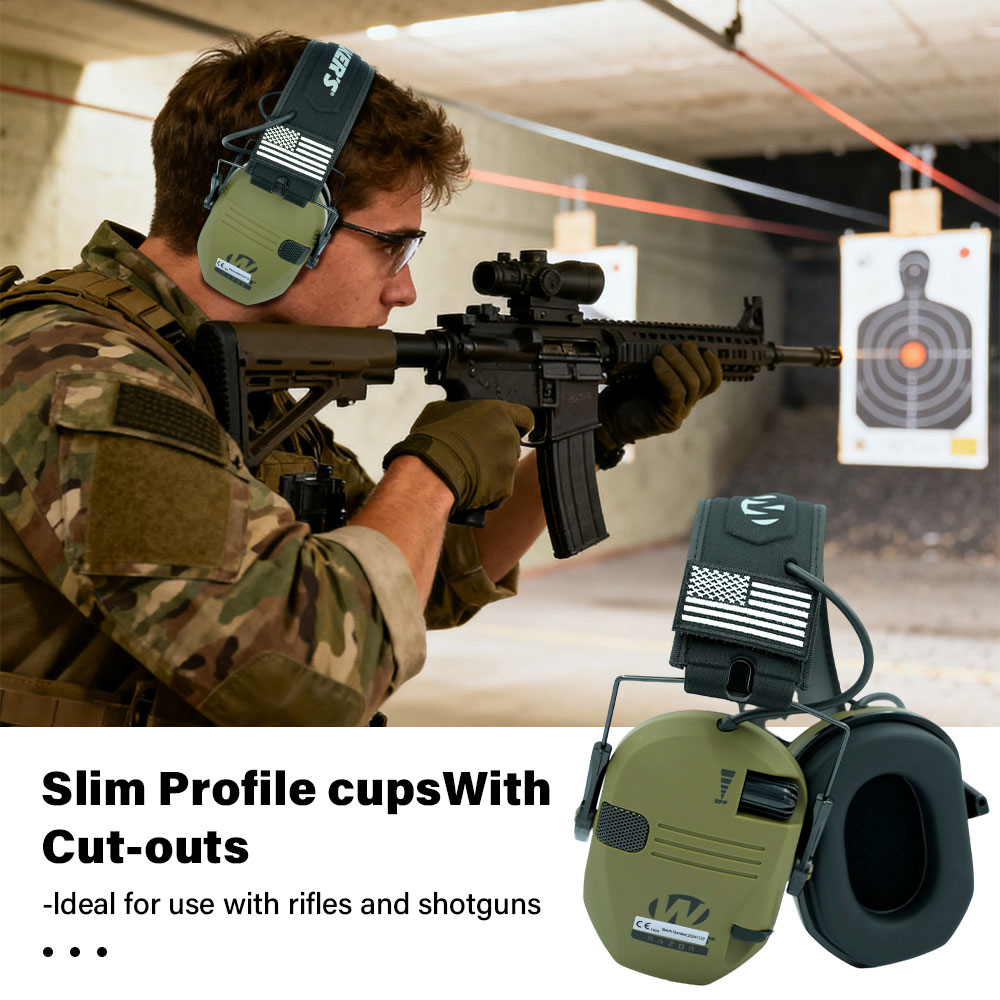 屋外での狩猟/射撃用イヤーマフは、聴覚を保護するためにノイズ - Shooting Ear Muff のレビューと価格