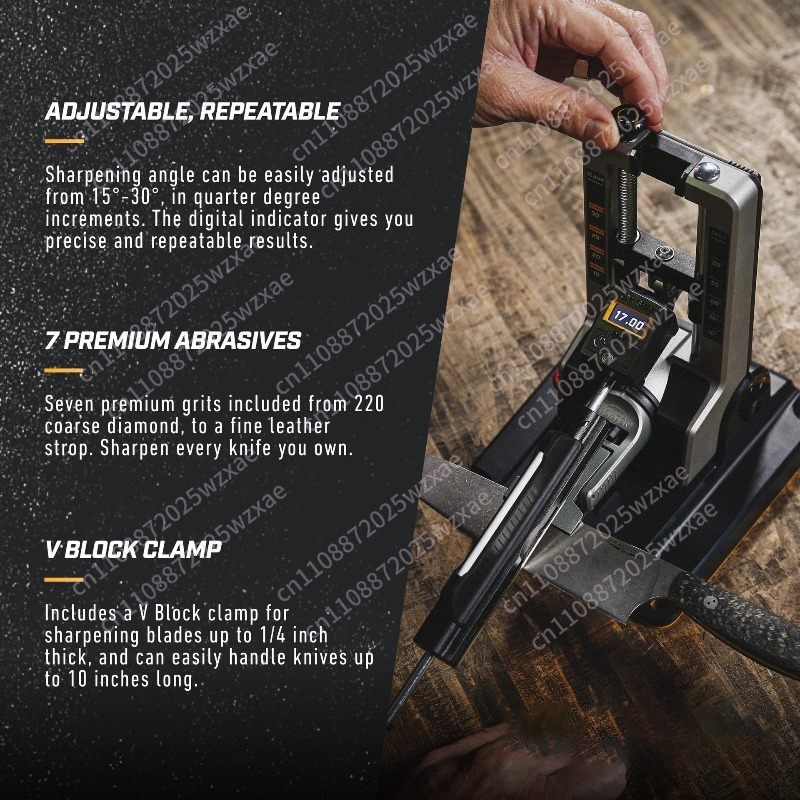 ホットセール。プロ仕様精密調整式ナイフシャープナー - ポケ - Outdoor Hunting Tools のレビューと価格