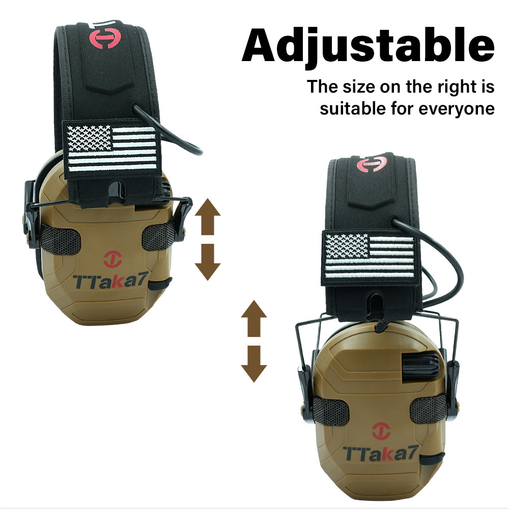 電子射撃用ヘッドセットヘッドフォン、聴覚保護用、耳保護、ノイ - Shooting Ear Muff のレビューと価格