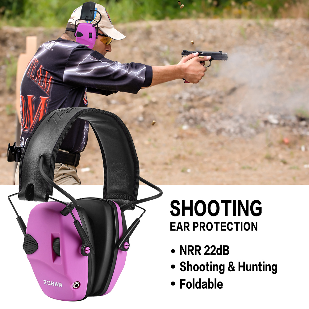 ZOHAN シューティングヘッドフォン防音イヤーマフ戦術耳聴 - Shooting Ear Muff のレビューと価格