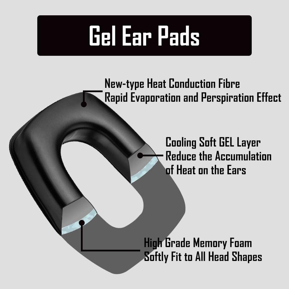 ZOHAN ジェルイヤーパッド、ハワード・レイト用交換用イヤ - Shooting Ear Muff のレビューと価格