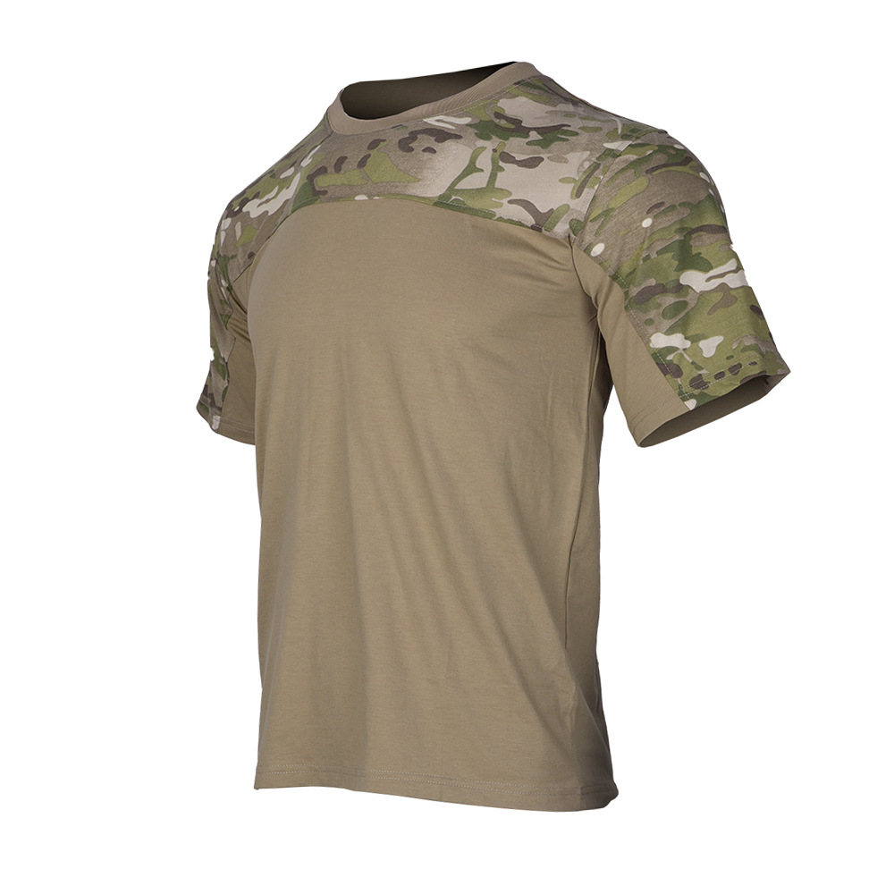 男性用の通気性のあるTシャツ,戦術的な戦闘のTシャツ,狩猟服 - Outdoor Hunting Fabric のレビューと価格