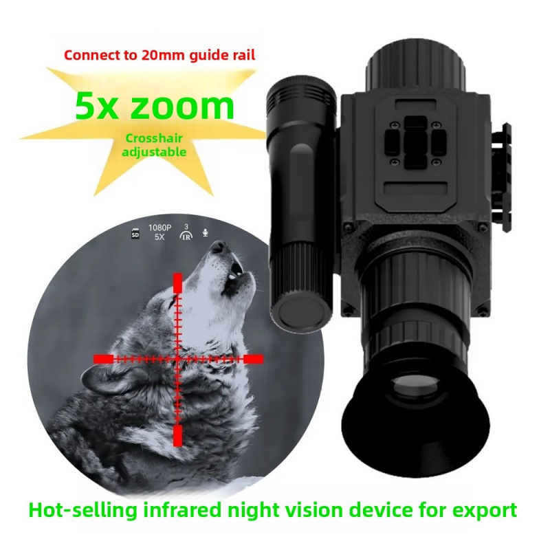 屋外狩猟用望遠鏡 NK008 赤外線HDカメラ ビデオ暗視装 - Outdoor Hunting Videos のレビューと価格