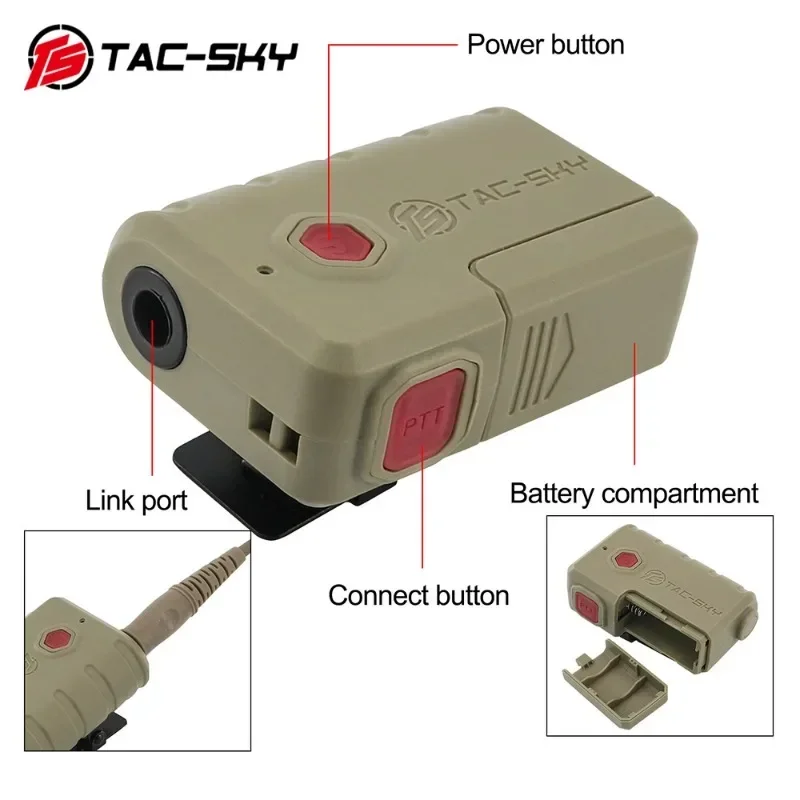 TSTAC-Bluetooth付きタクティカルヘッドセット, - Shooting Ear Muff のレビューと価格