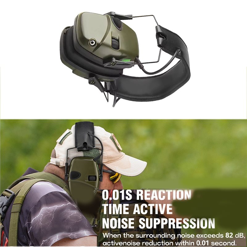 【RECOMENDAR】電子衝撃音増幅アンチノイズイヤーマフ - Shooting Ear Muff のレビューと価格