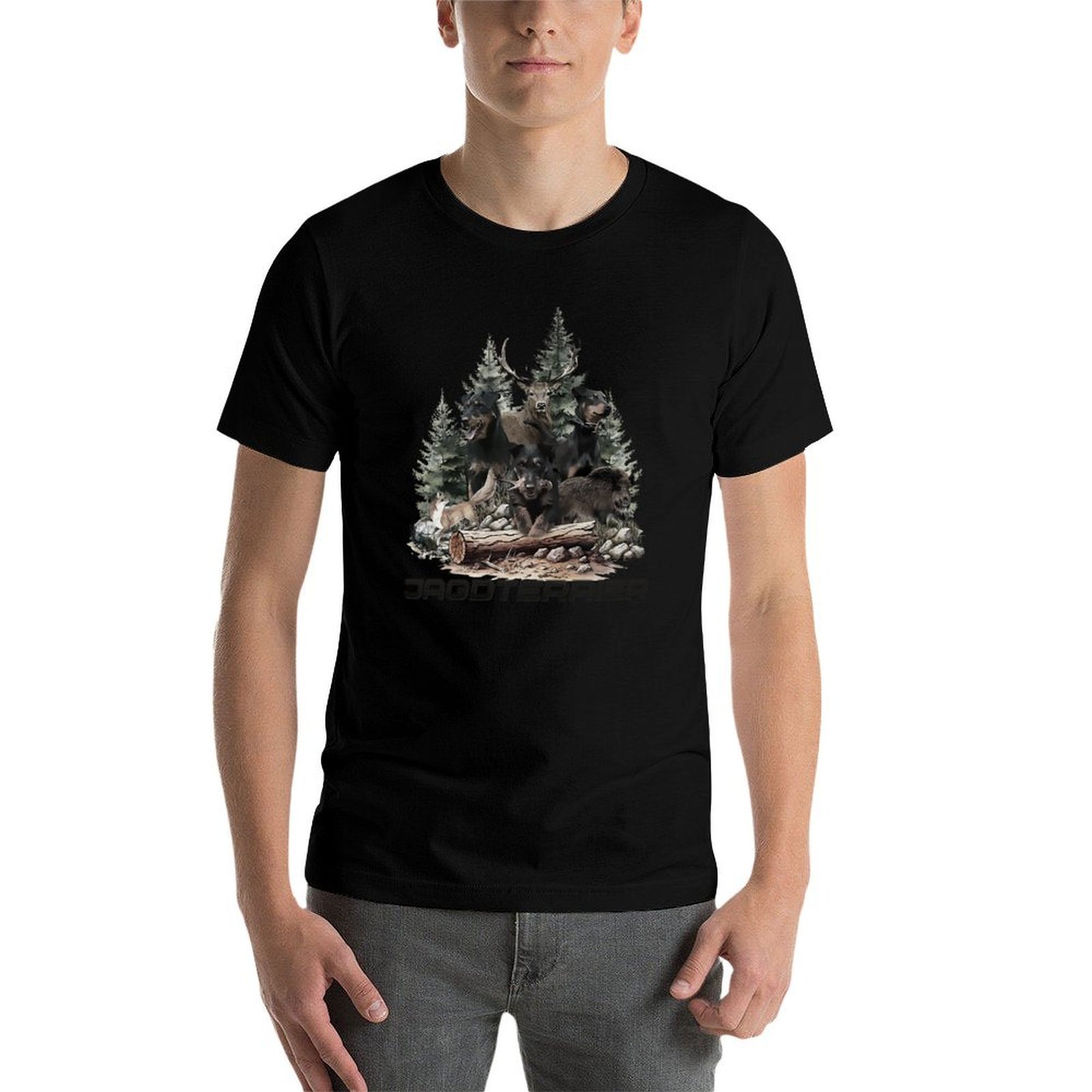 ジャーマン・ハンティング・テリアは野生の狩猟の仲間です Tシ - Wildman Hunting & Outdoor Linton'S Corner Silver Lakes のレビューと価格