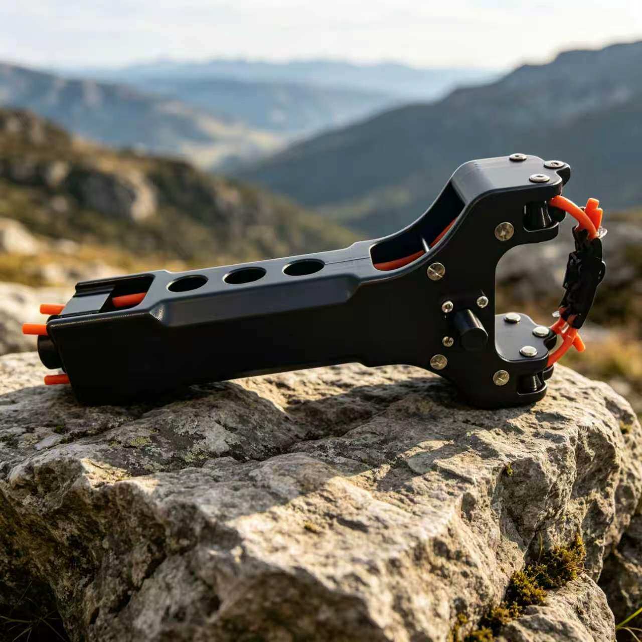 新型高速連射自動装填スリングショットゴムバンド屋外高精度ハン - Outdoor Hunting Tools のレビューと価格