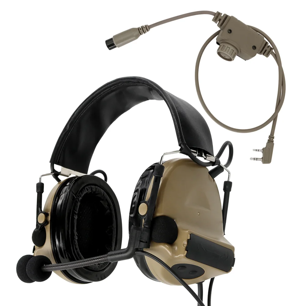 タクティカルヘッドセット TACSKY II U94ptt  - Shooting Ear Muff のレビューと価格
