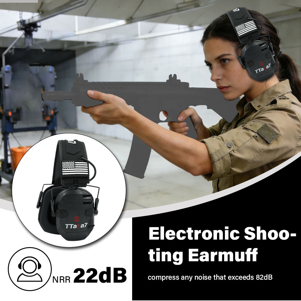 W1/W3 折りたたみ式電子射撃用イヤーマフ アンチノイズヘ - Shooting Ear Muff のレビューと価格