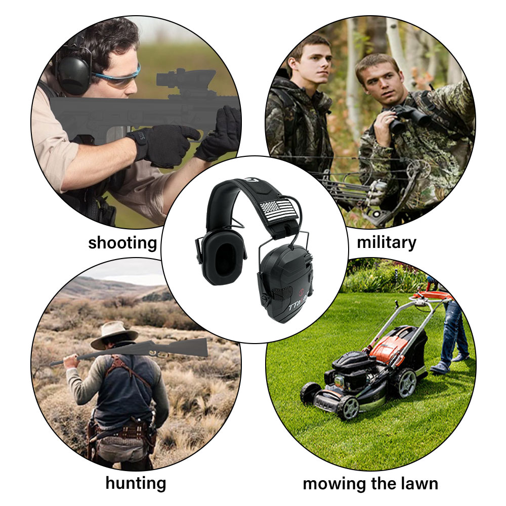 W1/W3 折りたたみ式電子射撃用イヤーマフ アンチノイズヘ - Shooting Ear Muff のレビューと価格