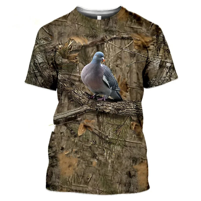2026 迷彩狩猟動物イノシシ 3d Tシャツ夏カジュアルメ - Wildman Hunting & Outdoor Linton'S Corner Silver Lakes のレビューと価格