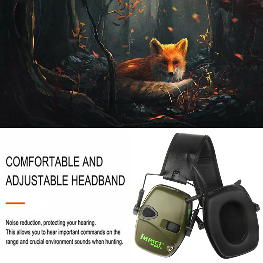 オリジナルの戦術的な電子射撃イヤーマフ、アウトドアスポーツヘ - Shooting Ear Muff のレビューと価格