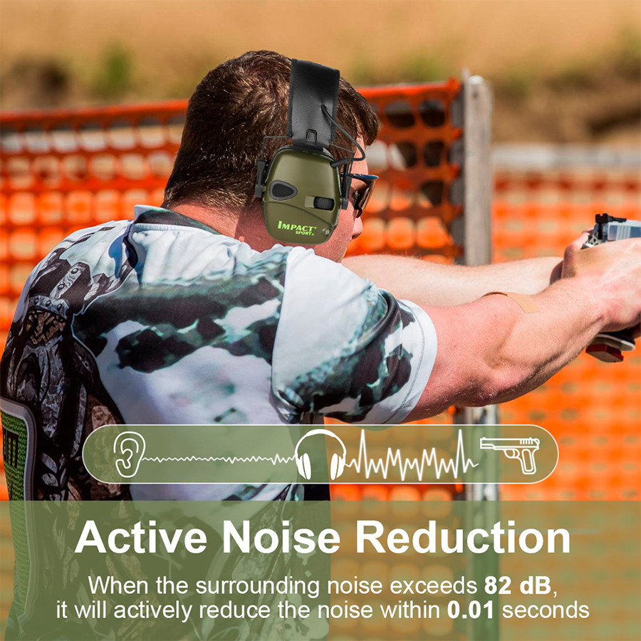 オリジナルの戦術的な電子射撃イヤーマフ、アウトドアスポーツヘ - Shooting Ear Muff のレビューと価格