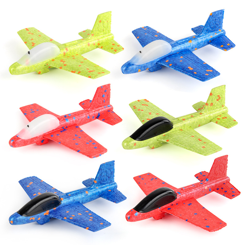 子供射出泡航空機おもちゃパチンコ射出飛行夜の光手投げ屋外スポ - Outdoor Hunting Tools のレビューと価格